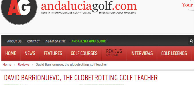 Articulo en Andalucia Golf