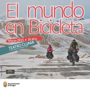 Cartel, El Mundo en bici, Burgos