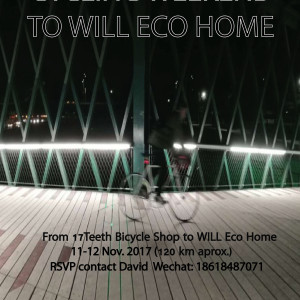 Cycling Weekend to WILL Eco Home